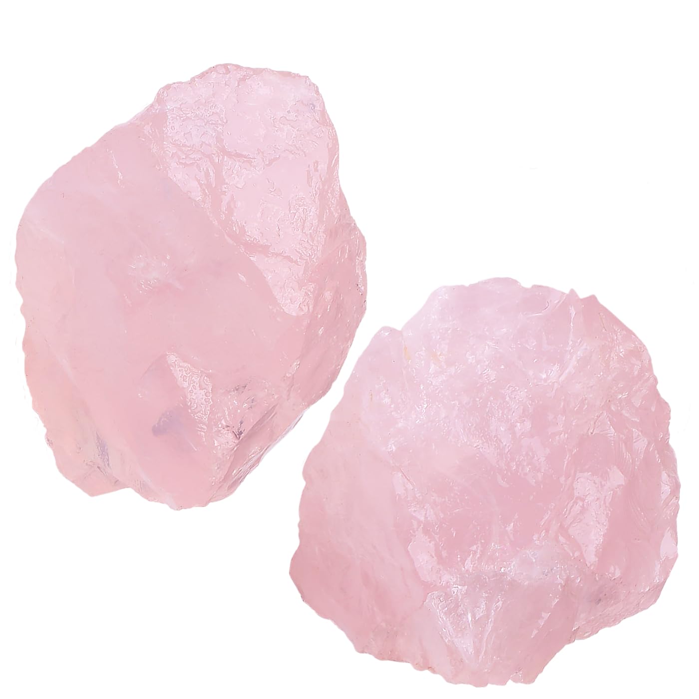 Raw Rose Quartz Crystals
