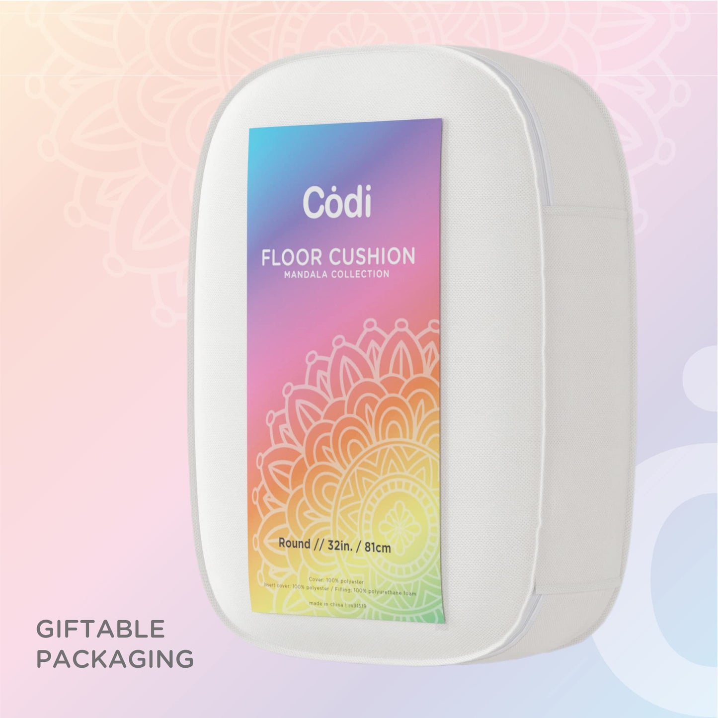 Luxe Grounding Cushion for Sacred Rituals