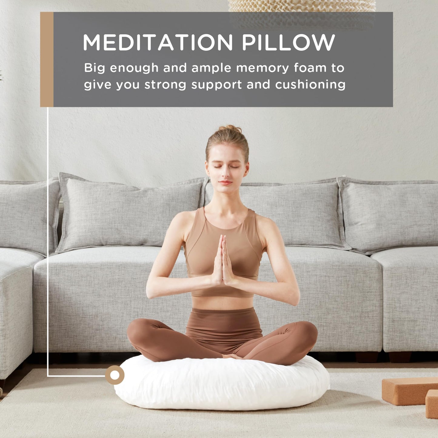 Luxe Grounding Cushion for Sacred Rituals