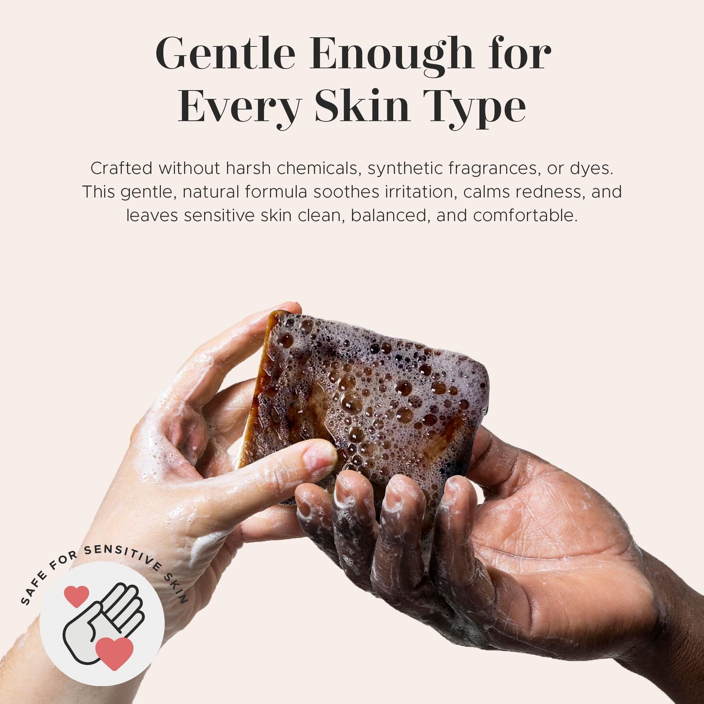 Raw African Black Soap Bar (8oz)