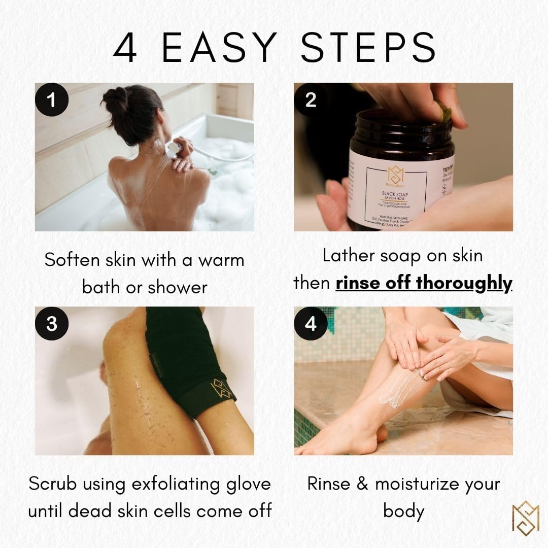 Moroccan Kessa Exfoliating Mitt
