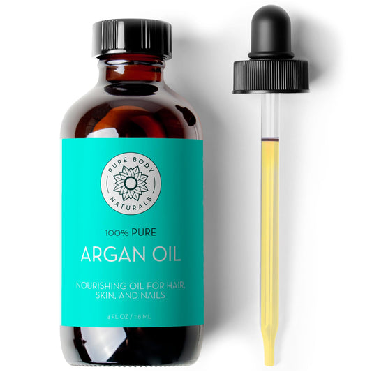 Pure Body Naturals Argan Oil for Skin and Face