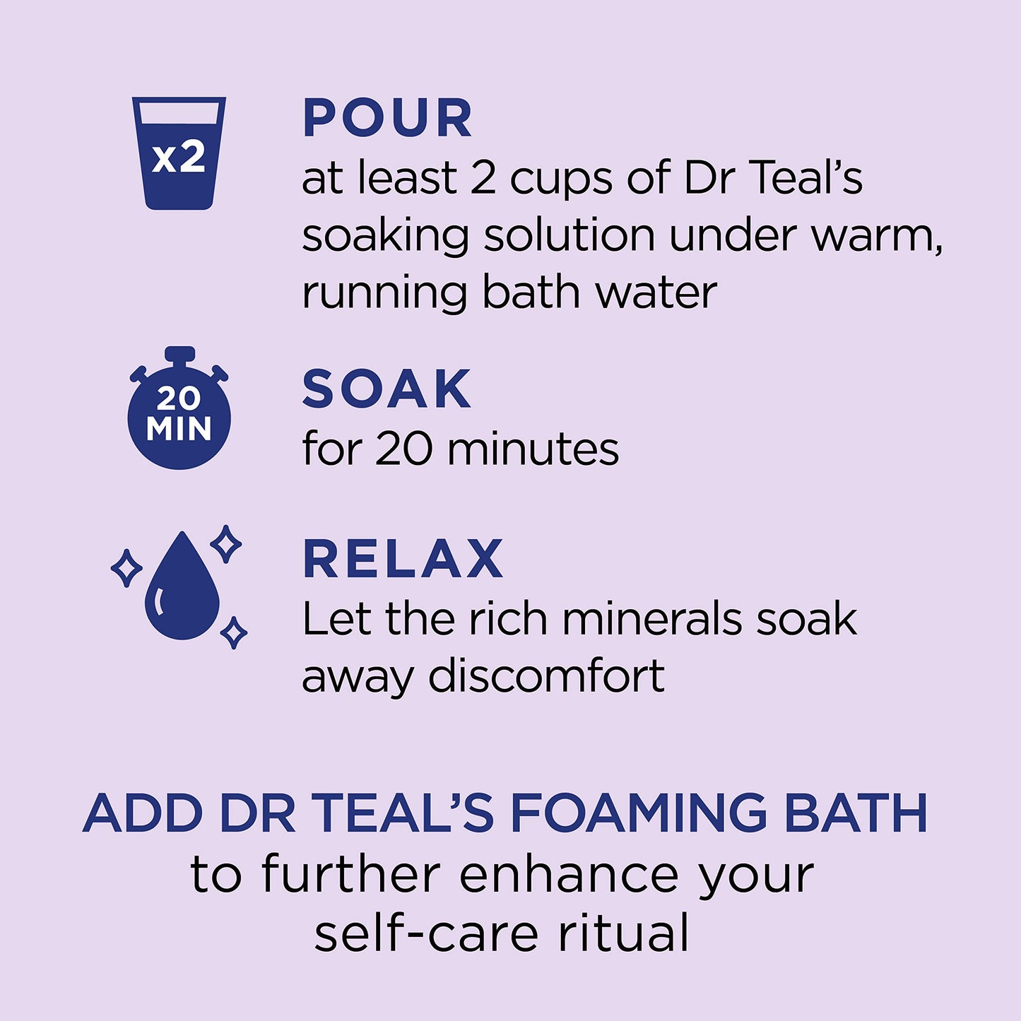 Dr Teal’s Lavender Epsom Salt