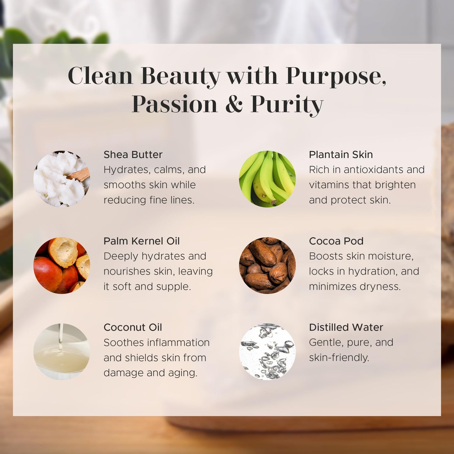 Raw African Black Soap Bar (8oz)