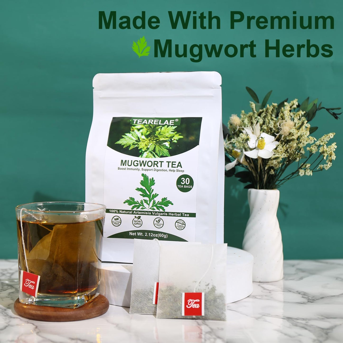 TEARELAE Natural Mugwort Tea