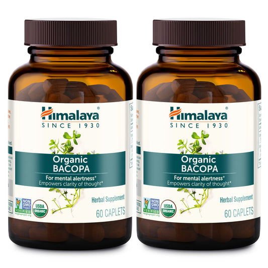 Himalaya Organic Bacopa Monnieri Nootropic Herbal Supplement
